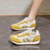 Ins Koreanische neue Damen 2025 Sommer Lauf atmungsaktive Sneaker Outdoor dicker Boden erhöhend Freizeitschuhe