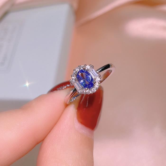 

Новый хит продаж Шри-Ланкийский сапфировый комплект из трех предметов: серьги, кулон, кольцо