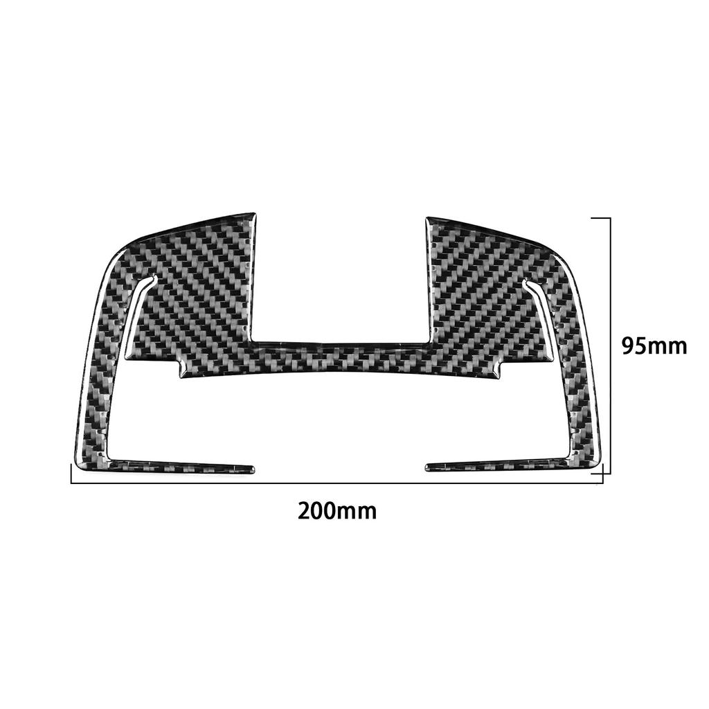 Für Porsche 718 982 Cayman Boxster TS GTS GT4 Spyder RS ​​Auto Overhead Lesen Licht Panel Rahmen Carbon Faser Aufkleber zubehör