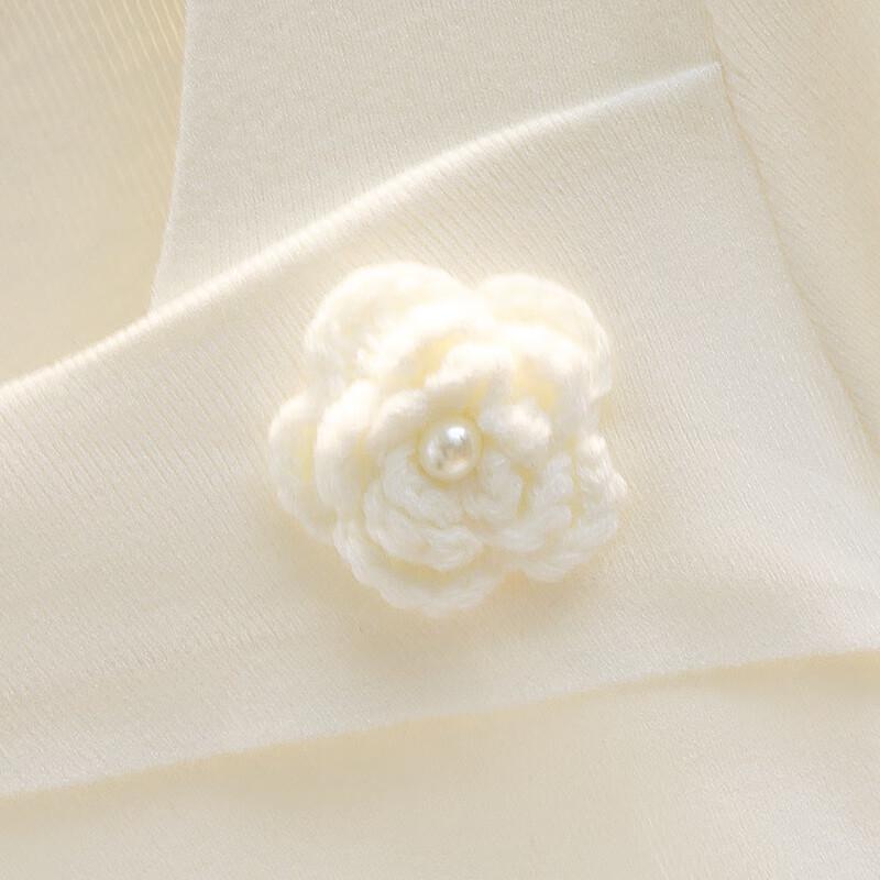 Women's Elegant Solid Long Sleeve Knit Top