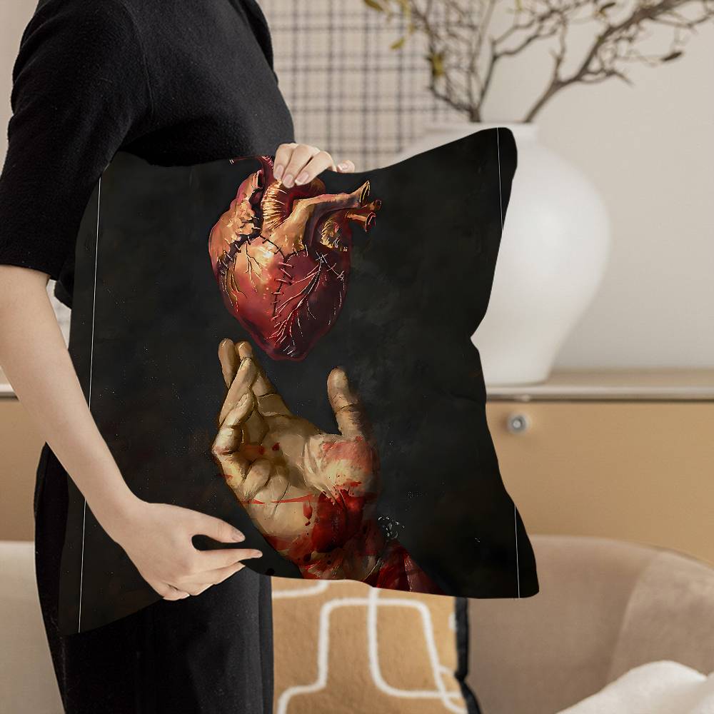 Vintage Frankenstein Monsters Movie Pillowcase Toon Gift Cushion Cover Bedroom Home Sofa Chair Seat Decor Pillow Case