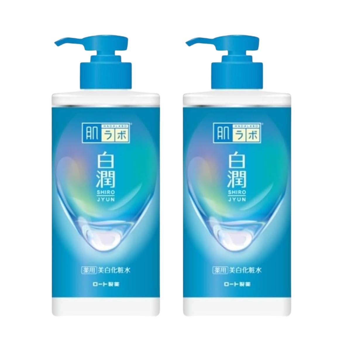 

Hada Labo Hakujun Лечебный отбеливающий лосьон Обычный тип Большая емкость дозатор 400 мл Без парабенов Churumochi Дозатор Уход за кожей Отбеливание [Набор 2] чистый