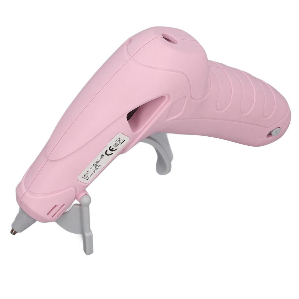 Hot Melt Glue Gun USB Rechargeable Cordless Mini Hot Melt Gun With 30PCS Adhesive Bars Tool Bag and