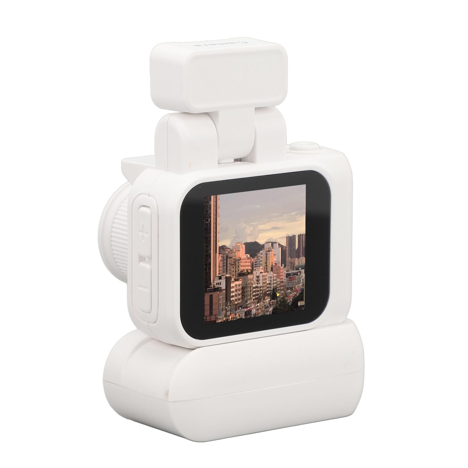 

Mini Keychain Camera, 1080P Mini Thumb Camera, 1.44-inch Micro Mini DV DVR Camera Camcorder, Micro Camcorder for Students and Kids (White)