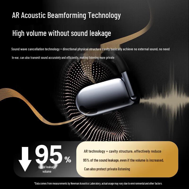 Newman Q11 Open-Ear Bone Conduction Bluetooth Headphones