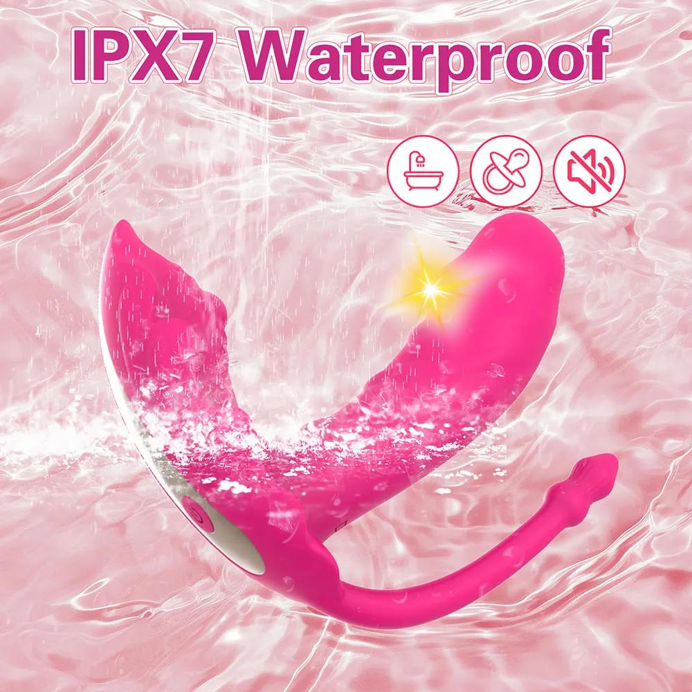 Wearable Panties Dildo Vibrator 3 in 1 Bluetooth APP Dual Motor Stimulate G spot Anal Massager Sex Toys for Women Couple Adult