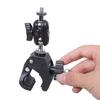MultiFunctional Camera Clamp Mount With Adjustable Angles For DSLR Camcorder Studio Photography for 1.6-6cm Handlebar