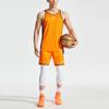Li Ning Sports Basketball Series Lässiger Atmungsaktiver Basketball-Wettkampfanzug Herren Sportbekleidung Sonnenschein-Orange AATR009-2