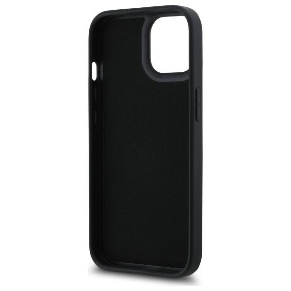Karl Lagerfeld Klhcp15S3Drksdlk Iphone   15 6.1 Czarny/Black Hardcase 3D Rubber Signature