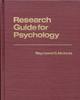 The Research Guide for Psychology Book