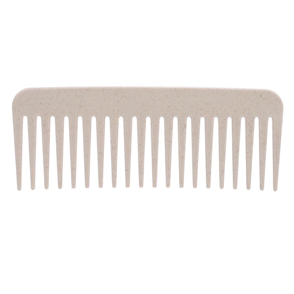10 Pack Wheat Straw Wide Tooth Detangling Comb Easily Detangles Wet Dry Hair Wide Tooth Detangling Comb for All Hair Types