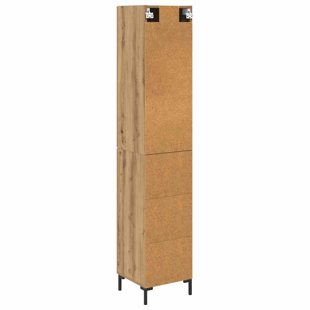 Highboard Artisan Oak 69.5 x 34 x 180 cm Particleboard