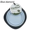 Haustierfutter Napf Katze und Hund Futter Haustier Silikon Zusammenklappbar Tragbar 2 in 1 Haustier mit Karabiner Flasche Outdoor Reisen Wasserbehälter