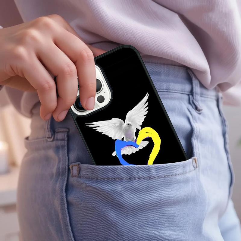 Frieden Liebe & Ukraine Handyhülle Für iPhone 17 Air 15 16e 14 13 Pro Max Hülle 12 11 Pro Max PLUS cover