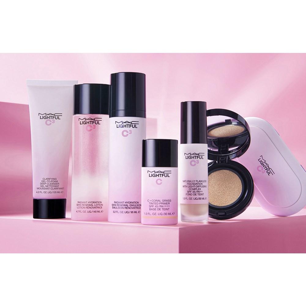 MAC Lightful C3 Radiant Hydration Skin Renewal Emulsion, 95ml, 1 Unit
