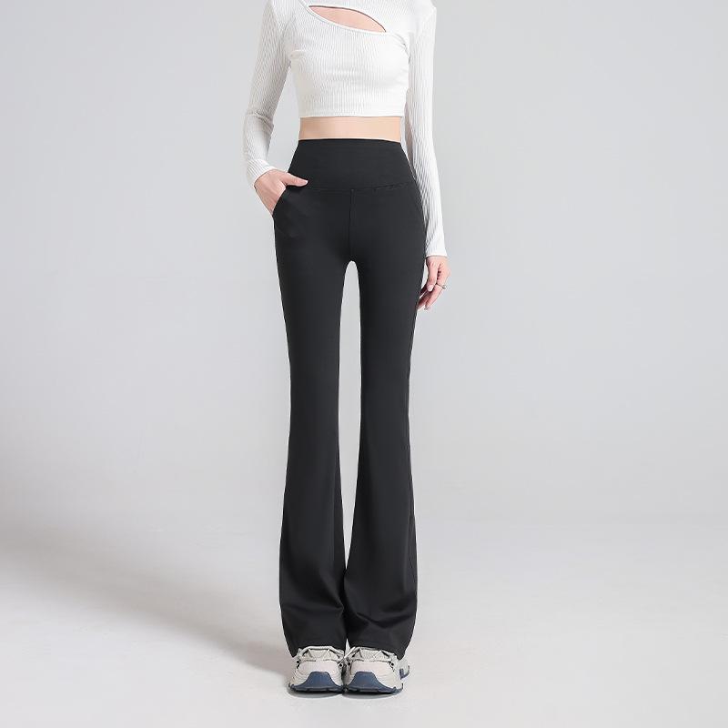 

High Waist Plus Size Flared Shark Pants for Women – Tummy Control & Butt Lift Micro Flare XL (100-130 jin)