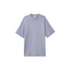 Nike T Shirts Men's Steel Blue Crew Neck Moderate DX0188-493
