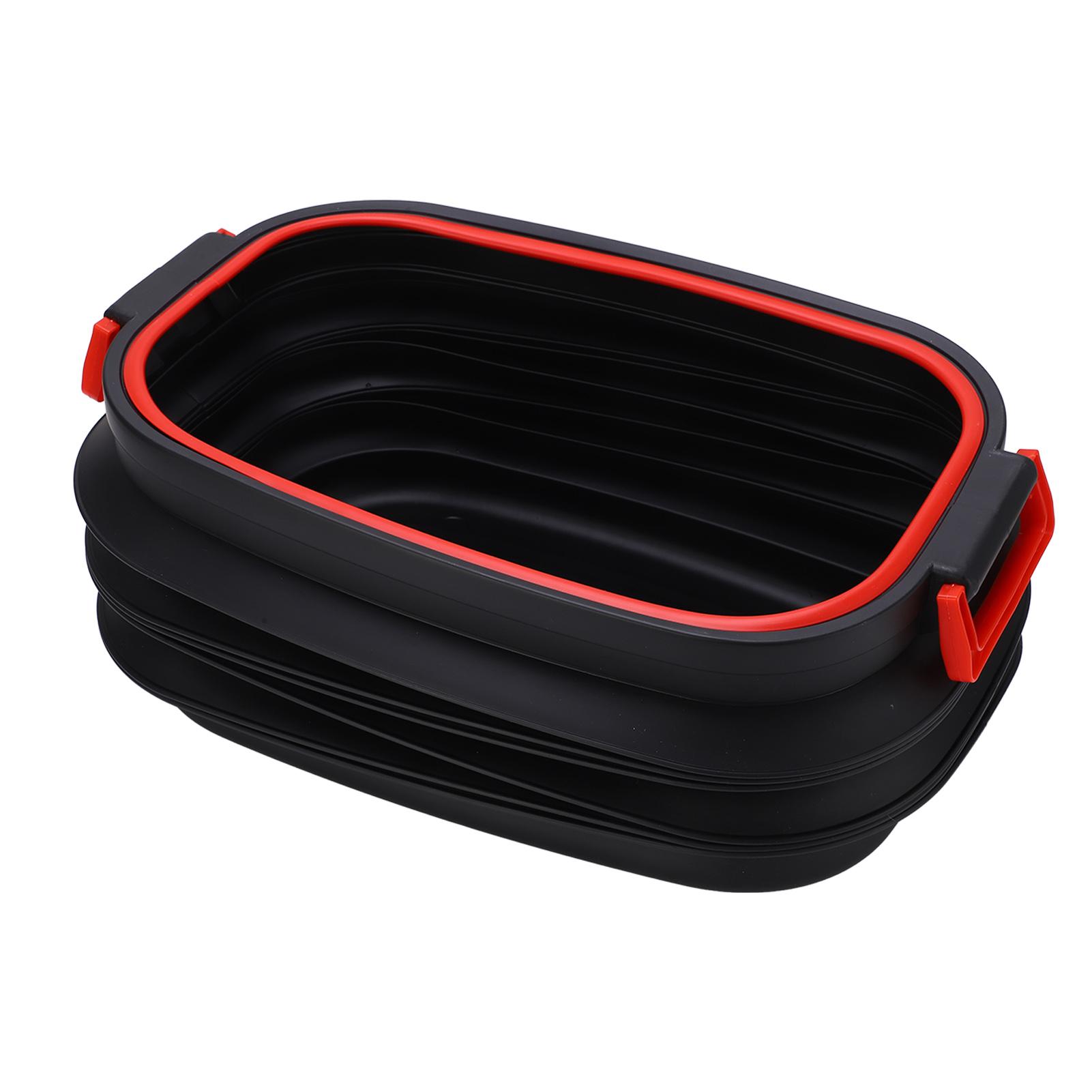 

Відро для зберігання телескопічне 37 л Багатофункціональний смітник з кришкою для риболовлі на відкритому повітрі, кемпінгу, подорожей