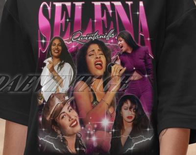 Limited Selena Quintanilla Vintage T-Shirt, Selena Quintanilla Retro Shirt, Selena Quintanilla Homage Tshirt, Selena Quintanilla Gift Merch