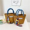 Summer Niche Design Sense Woven Bag Seaside Beach Travel Handbag Fashionable Versatile Bag Women
