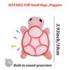 Dog Toy Mini Turtle Plush Chew Toy for Puppies Teething Relief Interactive Bite Resistant Dog Toy Dental Health Safe Fun Play