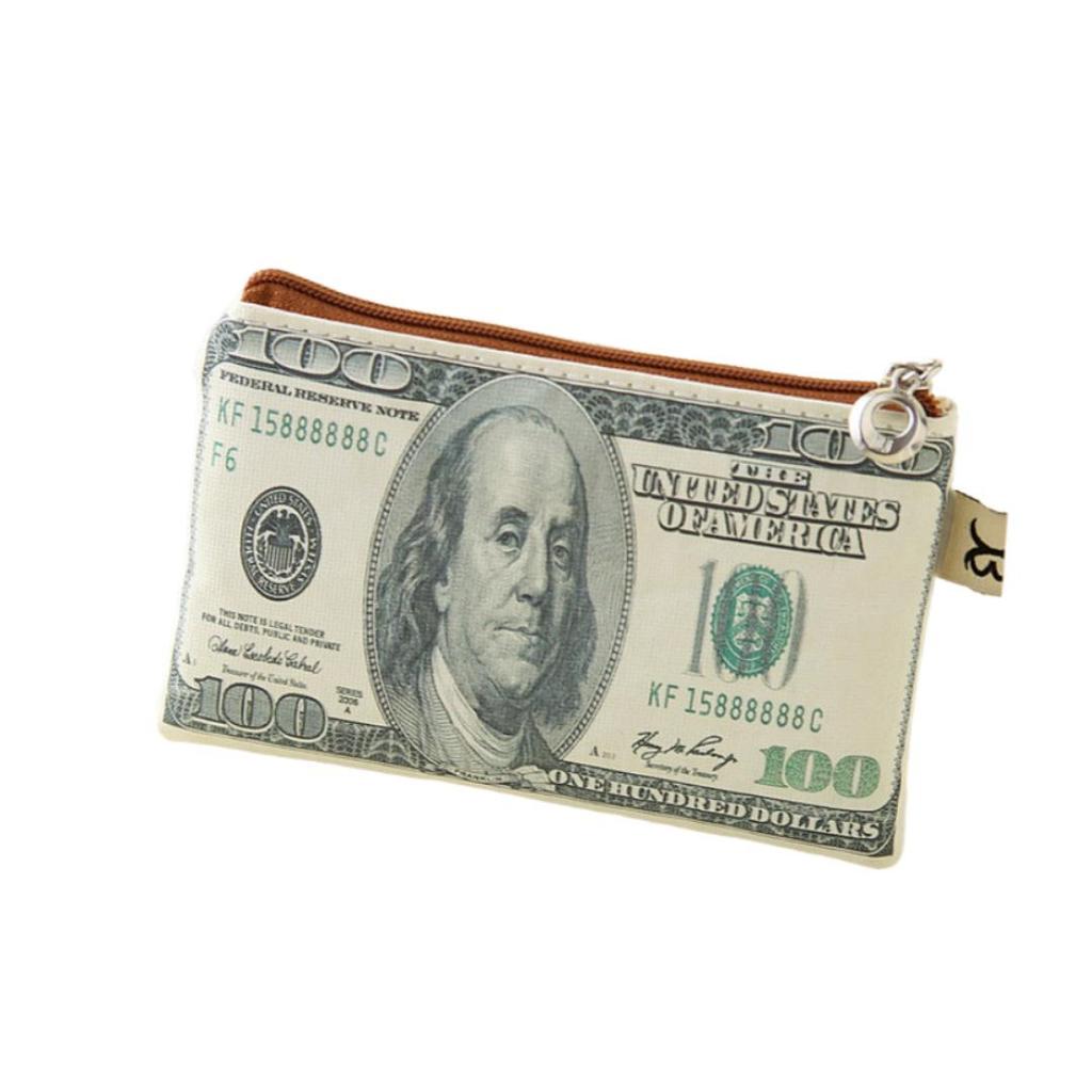 Canvas Coin Purse & Card Holder: Red Envelope & Data Cable Storage Bag - Creative Gift Idea