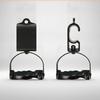 Cable Machine Handle Ergonomic Lat Pulldown Attachment Curved Gym with Rubber Grip for