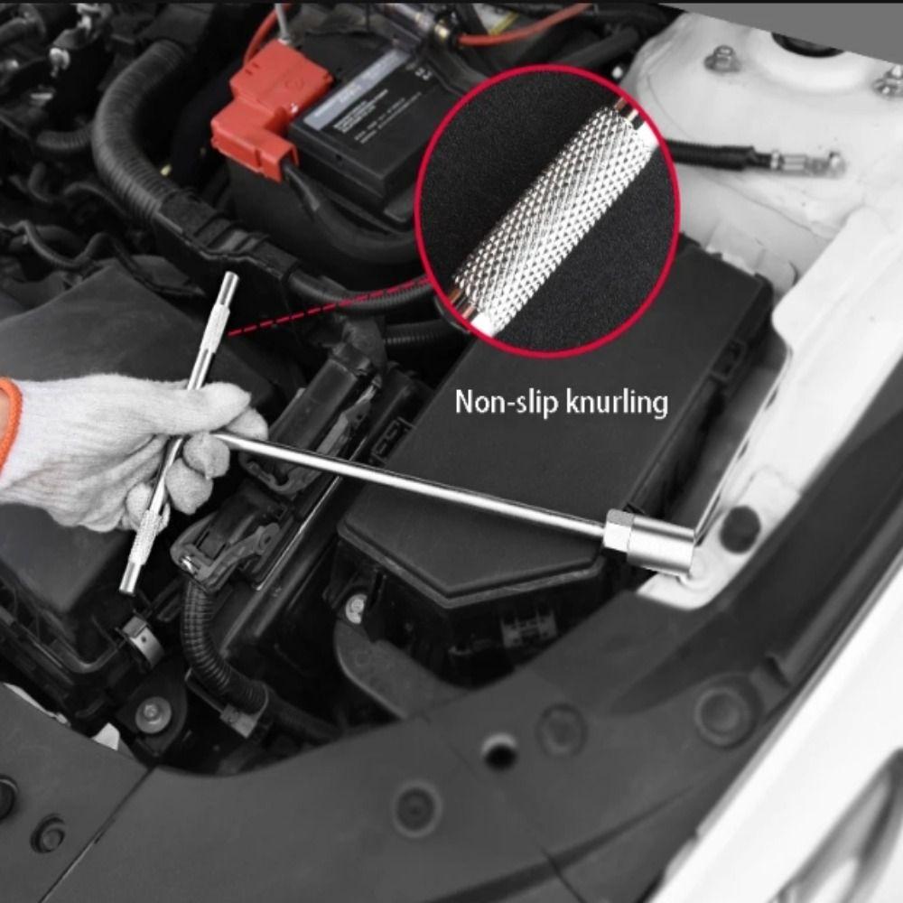 High Quality Steel Universal Socket Wrench CR-V Steel Hex Socket Wrench  Car Repair