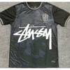 Maglia da Calcio Signature Stussy Retro Brasile Argentina Portogallo Maglia da Allenamento Calcio Uomo Donna Manica Corta