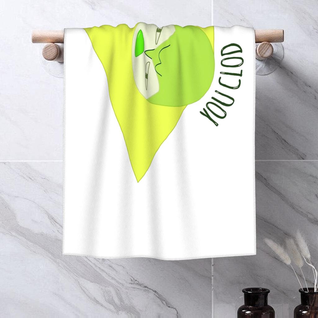 You Clod! Peridot - Steven Universe. Soft Face Towel Quick Dry Pool Bath Cotton Towels Breathable