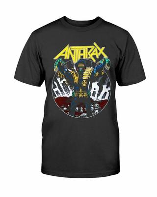 Anthrax Vintage 1987 Among The Living Tour Concert Unisex T-Shirt