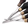 Functional Leather Edge Bevelers Wooden Handle Leather Edge Beveler  Polishing