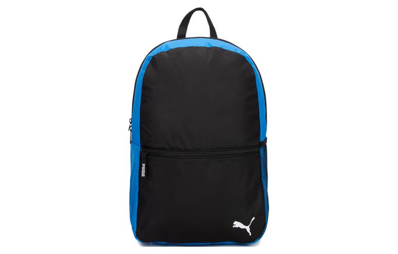 PUMA Fabric Backpack Medium Unisex Black & Blue 090238-02 Medium