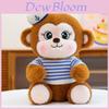 Plush Monkey Toy Marine Animal Stuffed Doll Gift For Kids And Collectors