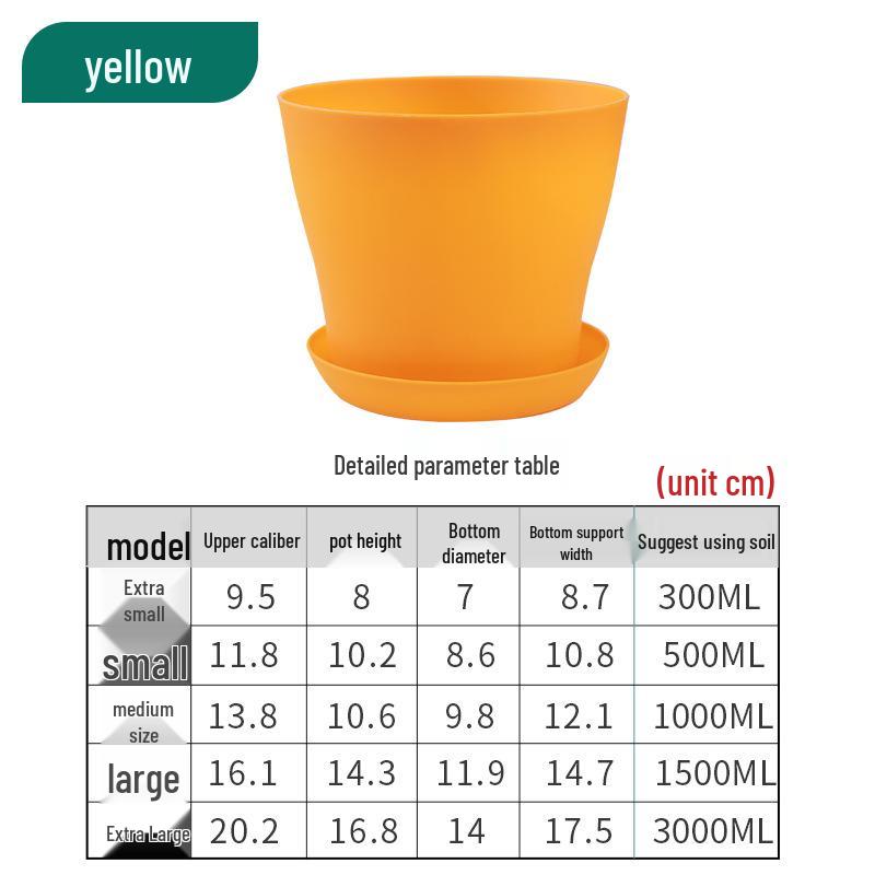 Large Resin Flower Pot for Balcony - Ideal for Roses, Chlorophytum, Succulents, and More
