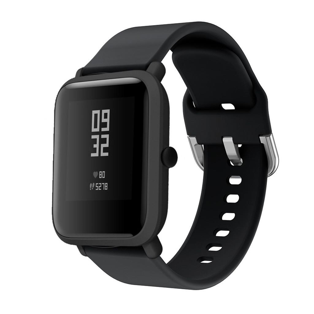 Wrist Silicone Strap for Xiaomi Huami Amazfit Bip Youth Watch High Quality Silicone Replacement Watch Band Straps Wristband Accessories