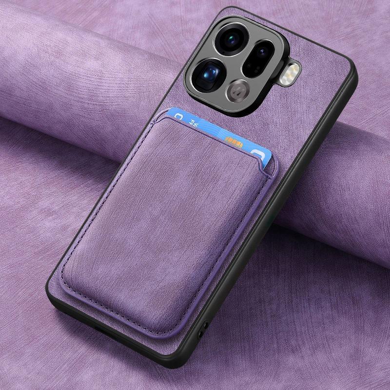 For  Detachable 2 in 1 Leather Case for Find X9 Pro X 9 Magnetic Wallet Card Pocket Cover for OPPO Find X9pro Shell