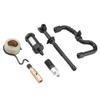 For Stihl MS180 MS170 018 017 Chainsaw Oil Pump Worm Gear Fuel Hose Filter Kit