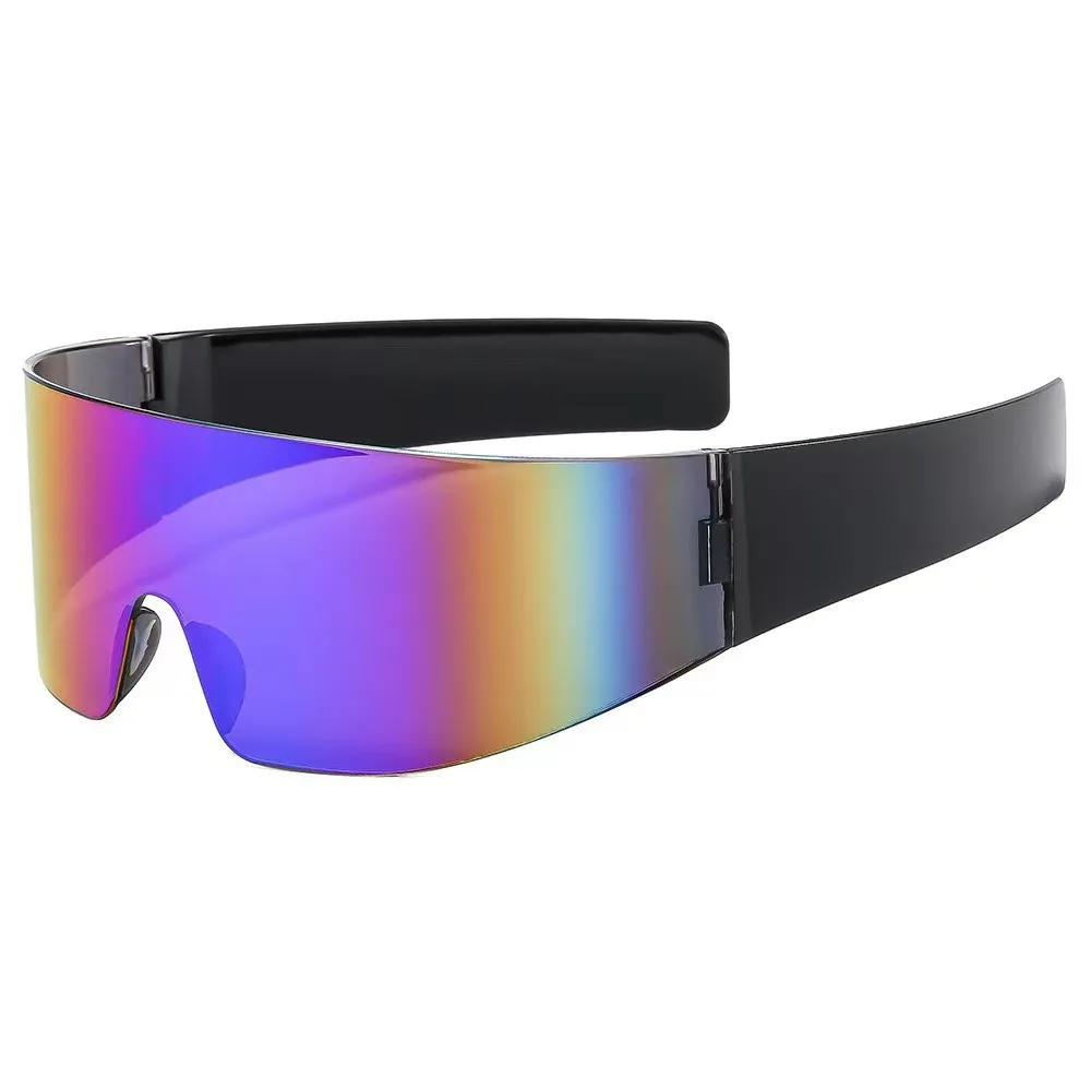 Nowe Bezramkowe Okulary Przeciwsłoneczne Jednoczęściowe Damskie Męskie Projektant Moda Okulary Słoneczne Outdoorowe Okulary do Kolarstwa UV400 Okulary Słoneczne