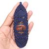 Bracelet Macrame Mahogany Obsidian Jewelry Thread 7-9'' Adjustable Fashion