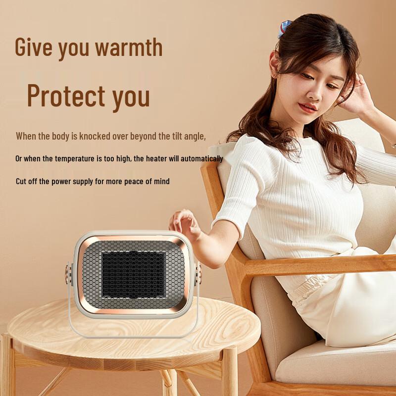 

Compact Wall-Mountable Ceramic Fan Heater
