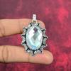 Mystic Topaz 925 Solid Sterling Silver Pendant, Handmade Gemstone Jewelry Pendant, For Memorial Day
