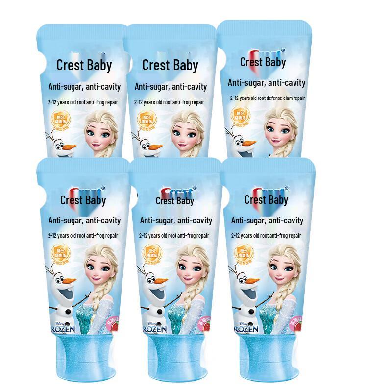 

Crest Kids Anti-Cavity Toothpaste - Frozen Edition (6x 60g)