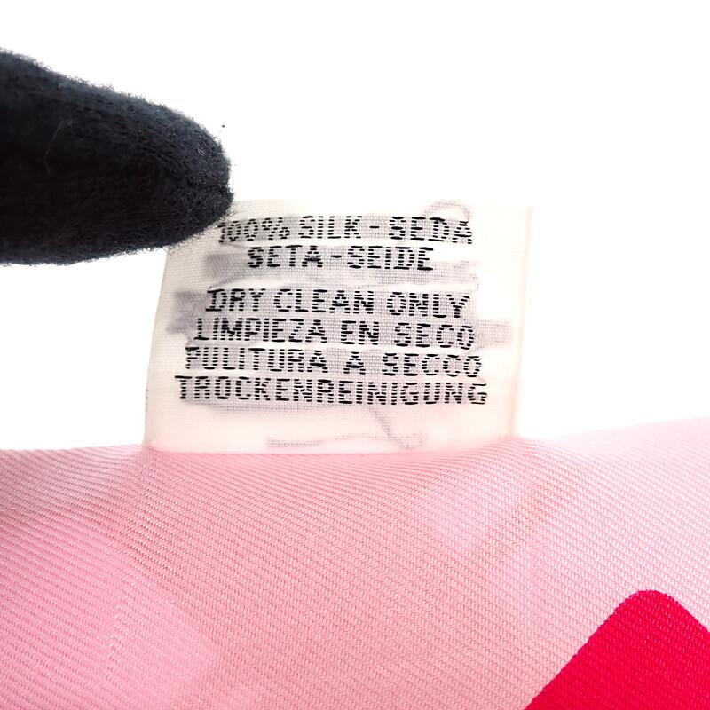 HERMES   scarf Rose Viff/Roseper silk Women
