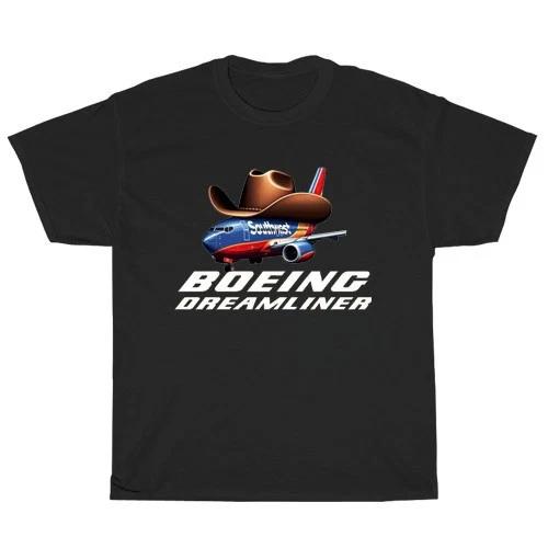 Boeing Aerospace Aviation Logo American Men s T-Shirt Funny Size S to 5XL L