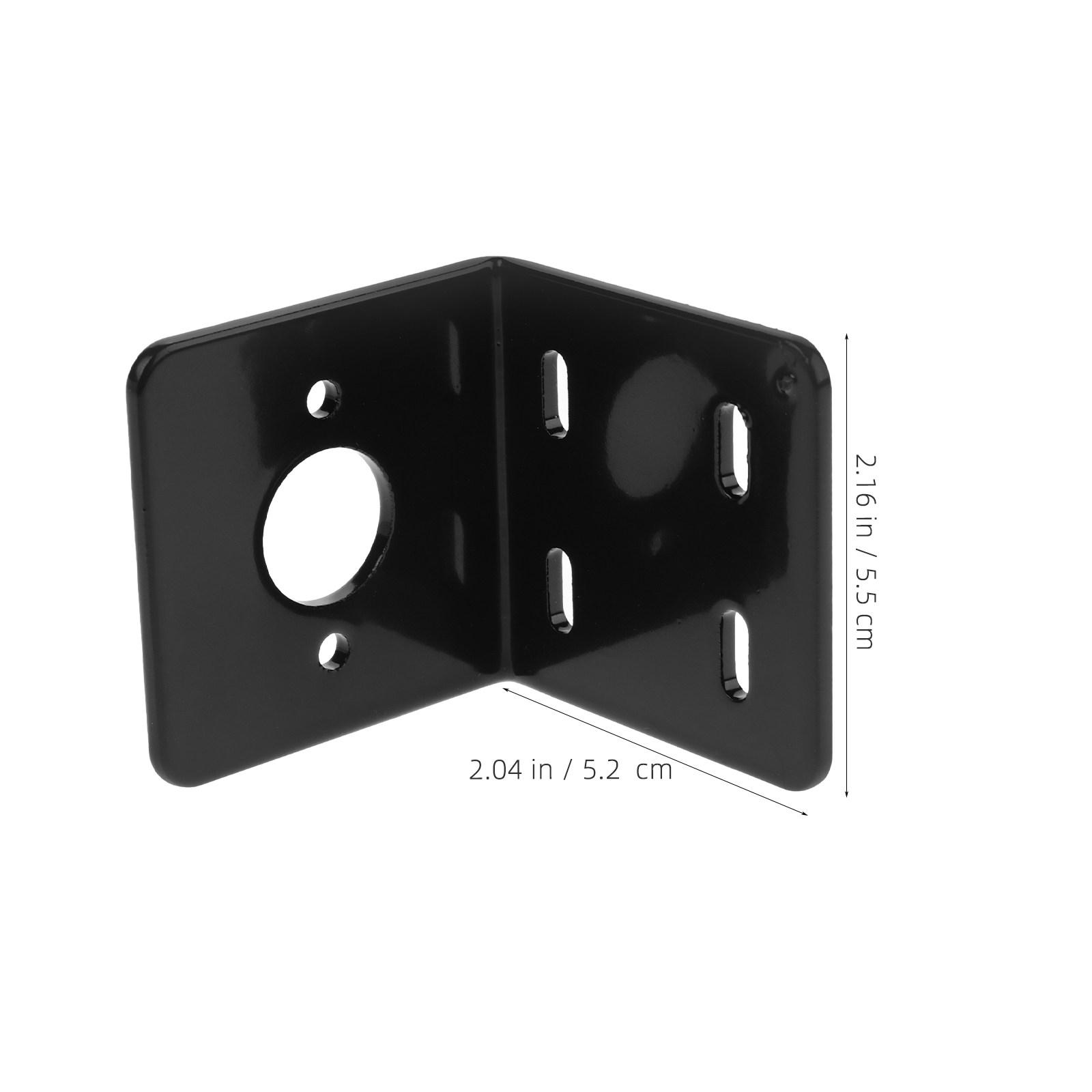 

L-Shaped Mount 775 Gear Motor Bracket Durable Iron Motor Mounting Holder Adjustable Holes Versatile Installation Applications other