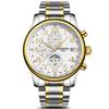 Dropshipping Carnival Stainless Steel Automatic Mechanical Watch 30M Water Resistant Men's Business Fashionable Multi-Function