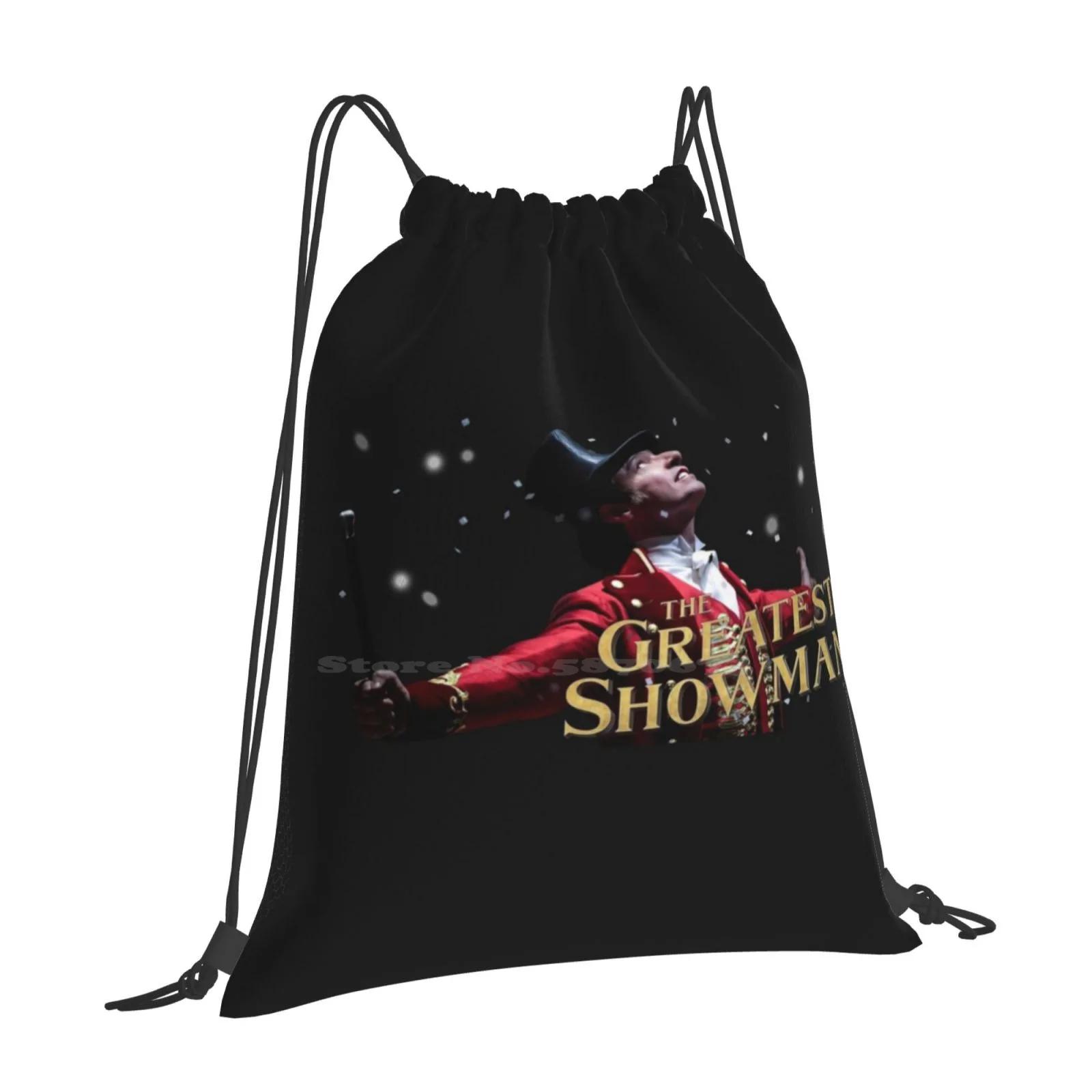 This Is The Greatest Show Backpack For Student School Laptop Travel Bag Musical Dance Water Colour Love The Greatest Showman OneSize