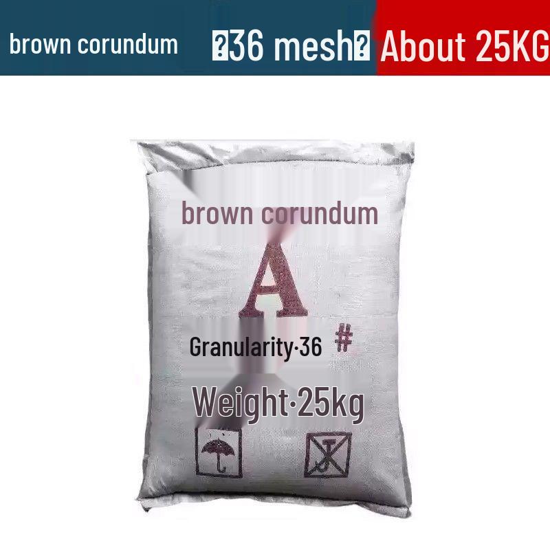 Sandblasting Machine with Brown/White Corundum, Glass Beads, and Emery for Abrasive Sand Use