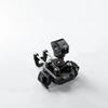 Motorcycle Wireless USB C Phone Holder Anti-Vibration Crossbar Phone Mount for 5.2"-7.2" Phones Works with 12-24V Motobike